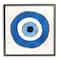 Stupell Industries Evil Eye Symbol Striped Rays Framed Giclee Art